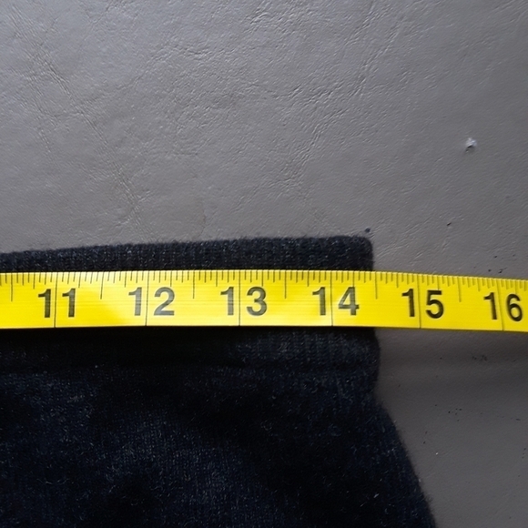 Lecomte Wool Viscose Longline Pencil Skirt Size M/L - Picture 6 of 12